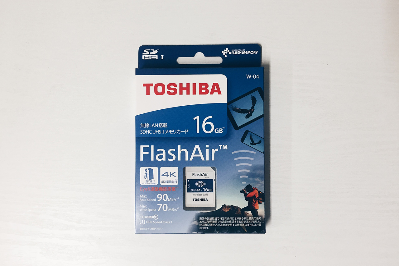 Flash Air フラッシュエア16GB★スマホにラクラク写真・動画転送